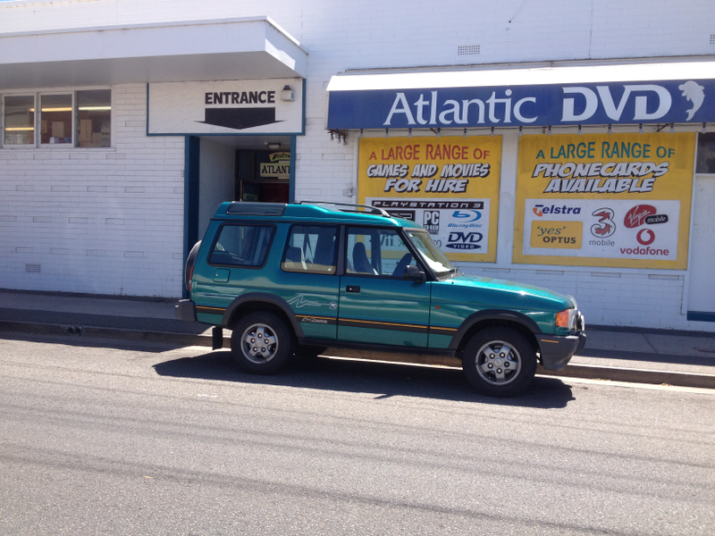 This 2 door Discovery caught my eye a few years back in my neighbourhood. I took a quick snap out of the car window. I probably should have stopped and made an offer...